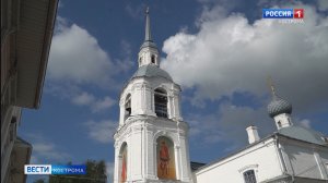 Уникальный костромской храм - Александра и Антонины – обновил иконы на колокольне
