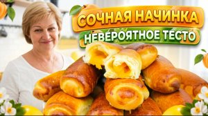 Эти булочки с абрикосами покорят всех! Нежное тесто и сочная начинка