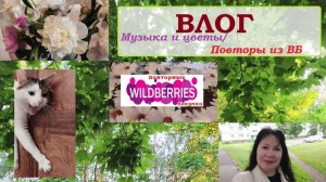 ВЛОГ.Цветы и музыка.Повторы из ВБ.