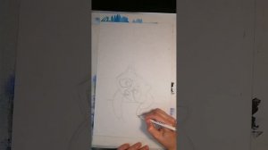 Рисуем енота