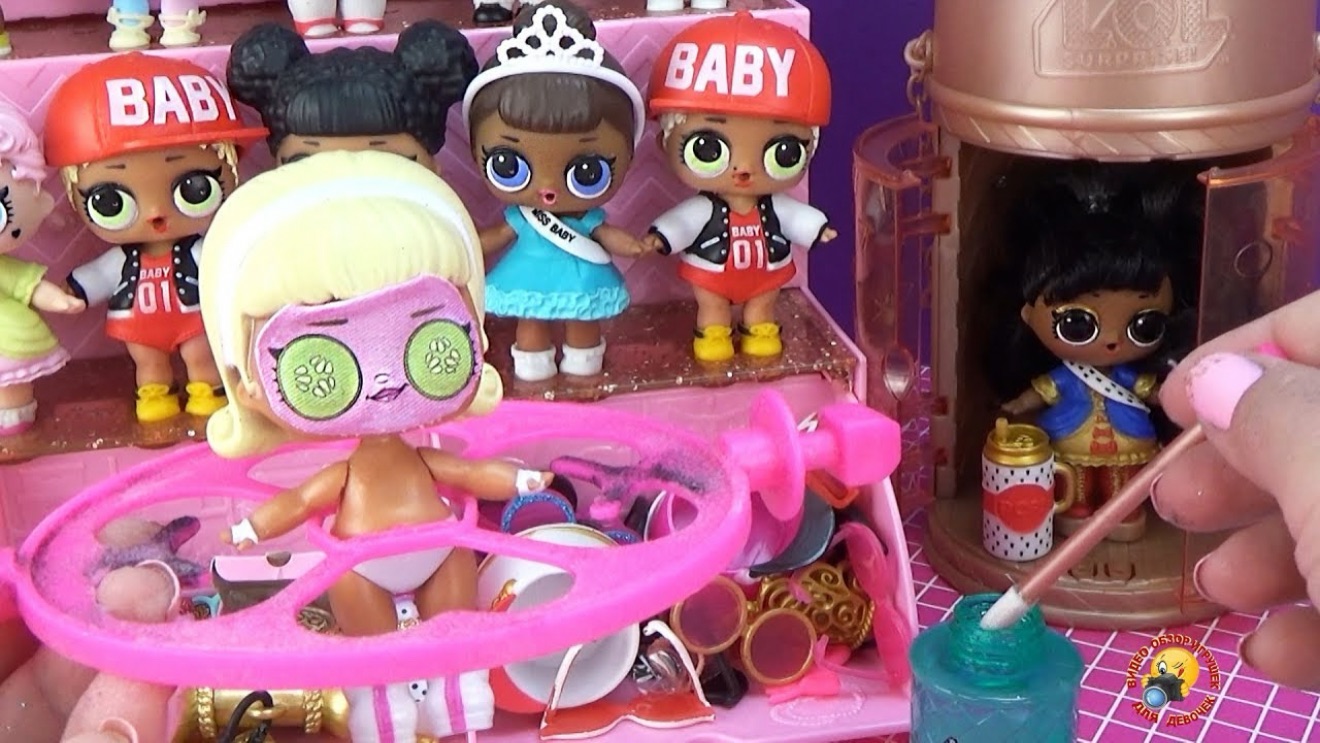 ФАБРИКА ЛОЛ СЮРПРИЗ Распаковка Куклы ЛОЛ ДЕЛАЕМ КРАСИВЫМИ! LOL Surprise Glitter Factory смотреть онлайн