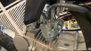 Карб Mikuni VM 22 на питбайк Racer crf 125 / 140cc