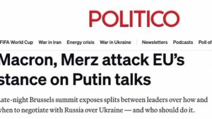 ‼️🇪🇺🇷🇺 На саммите ЕС произошел раскол из-за переговоров с Россией, — Politico