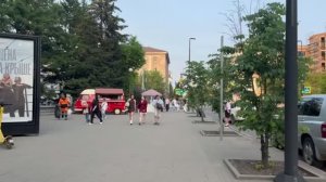 Было .Проспект Мира .Площадь Мира .Красноярск