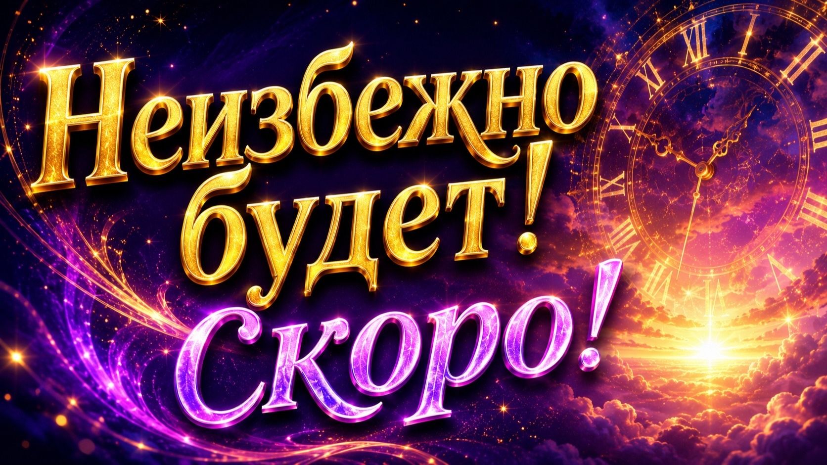 Неизбежно будет скоро #будущее #судьба #гадание #сверхъестественное #мистика