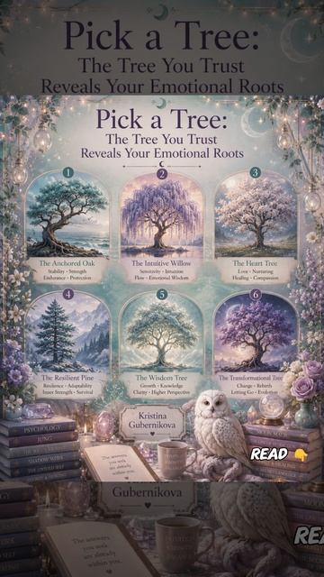🌳 PICK A TREE 🌳  ✨ The Tree You Trust Reveals Your Emotional Roots ✨