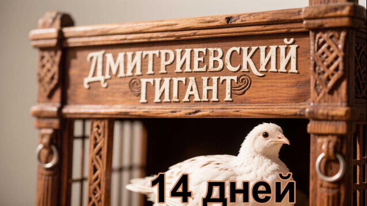 ПЕРЕПЕЛА взвешивание в 14 дней. ДМИТРИЕВСКИЕ смотреть онлайн