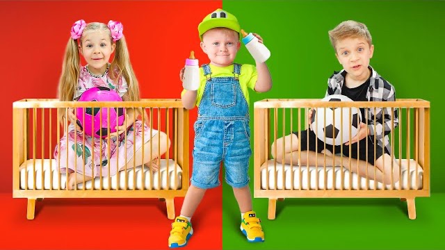 Диана и Рома - Игры с Малышом Оливером | Baby Oliver Stories смотреть онлайн