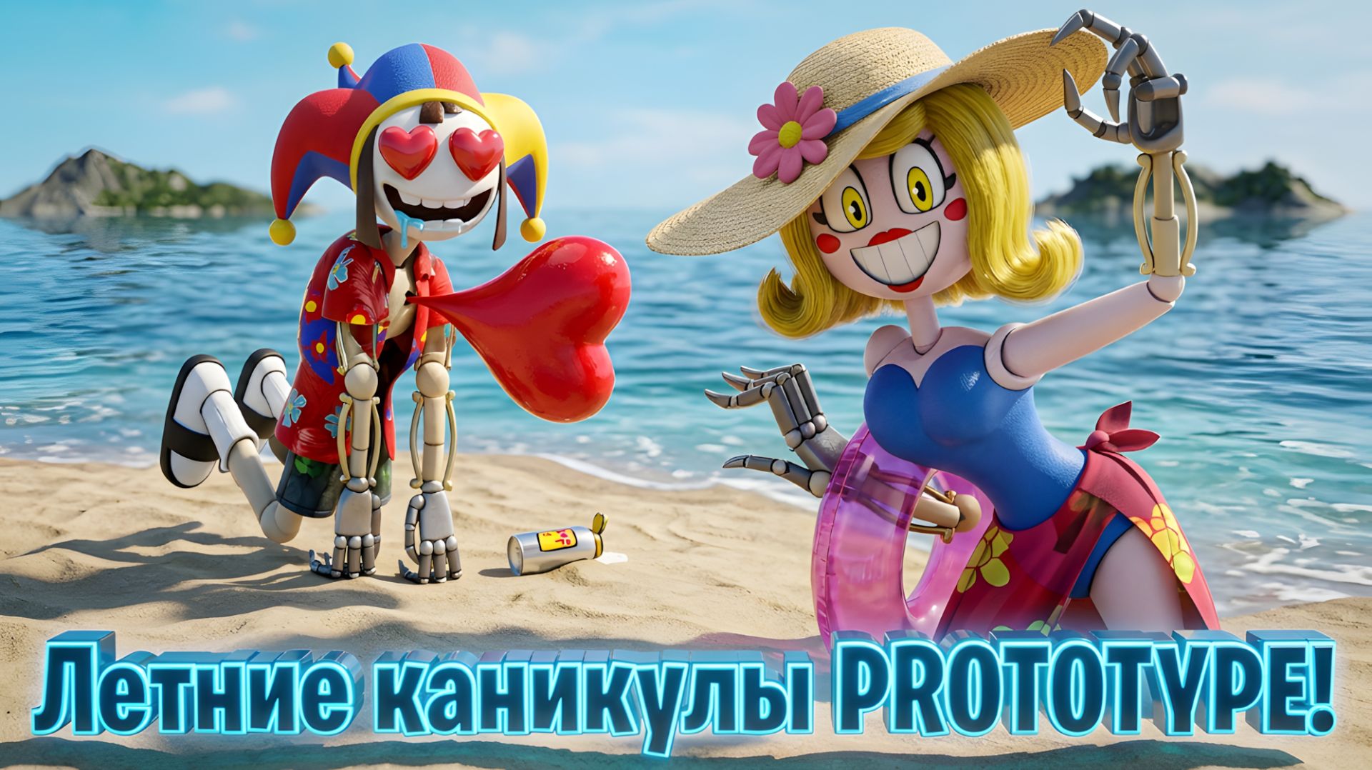 🤩Летние каникулы PROTOTYPE! (Анимационный ролик Poppy Playtime) смотреть онлайн