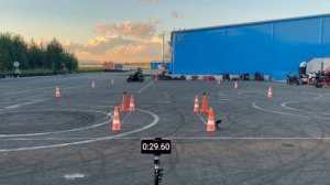 Gymkhana GP 2026 stage 2/ Smolenskaya Olga Kawasaki Ninja 250R / heat1 00:56:23