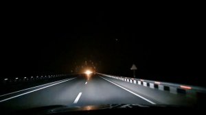 Свет светодиодных ламп F5C в дождь на KIA SORENTO FL 2018