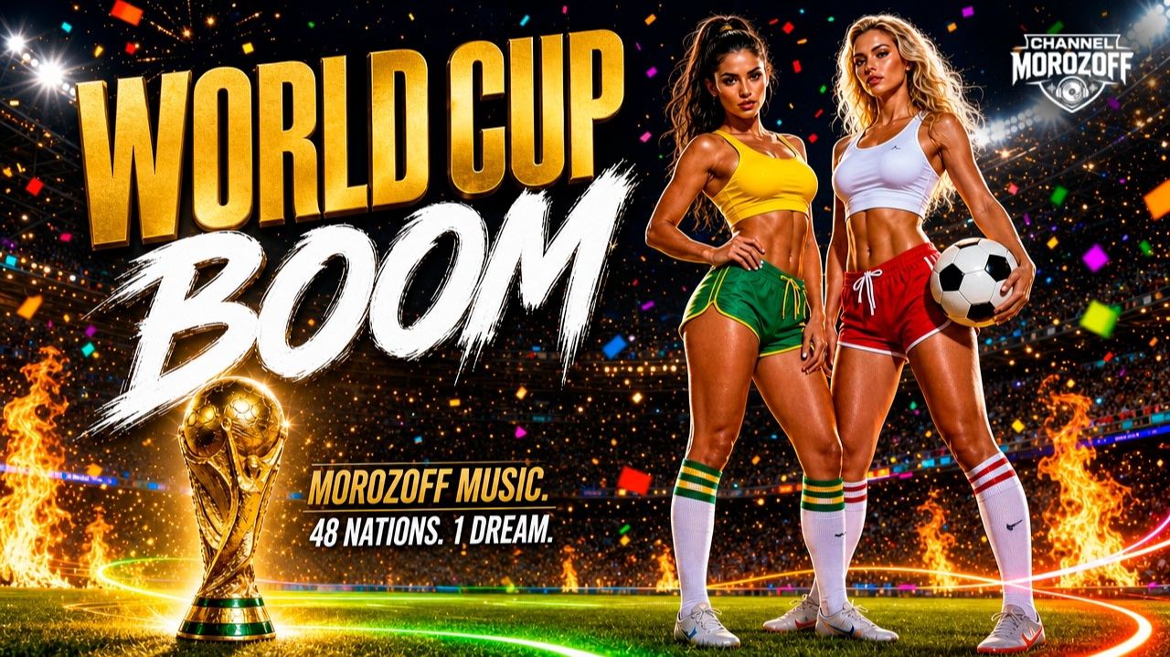 Morozoff & Disco Universe ⚽︎ World cup Boom ⚽︎ Global Soccer Party смотреть онлайн