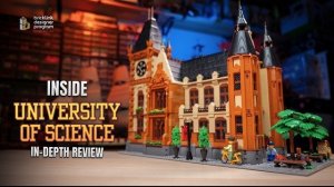 Самый детализированный университет LEGO из когда-либо созданных