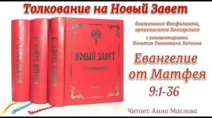 18. Евангелие от Матфея 9:1-36