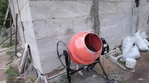 тест бетономешалки БМ-230 Вихрь.