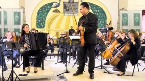 Astor Piazzolla – Oblivion | Accordion & Violin Live with Orchestra
