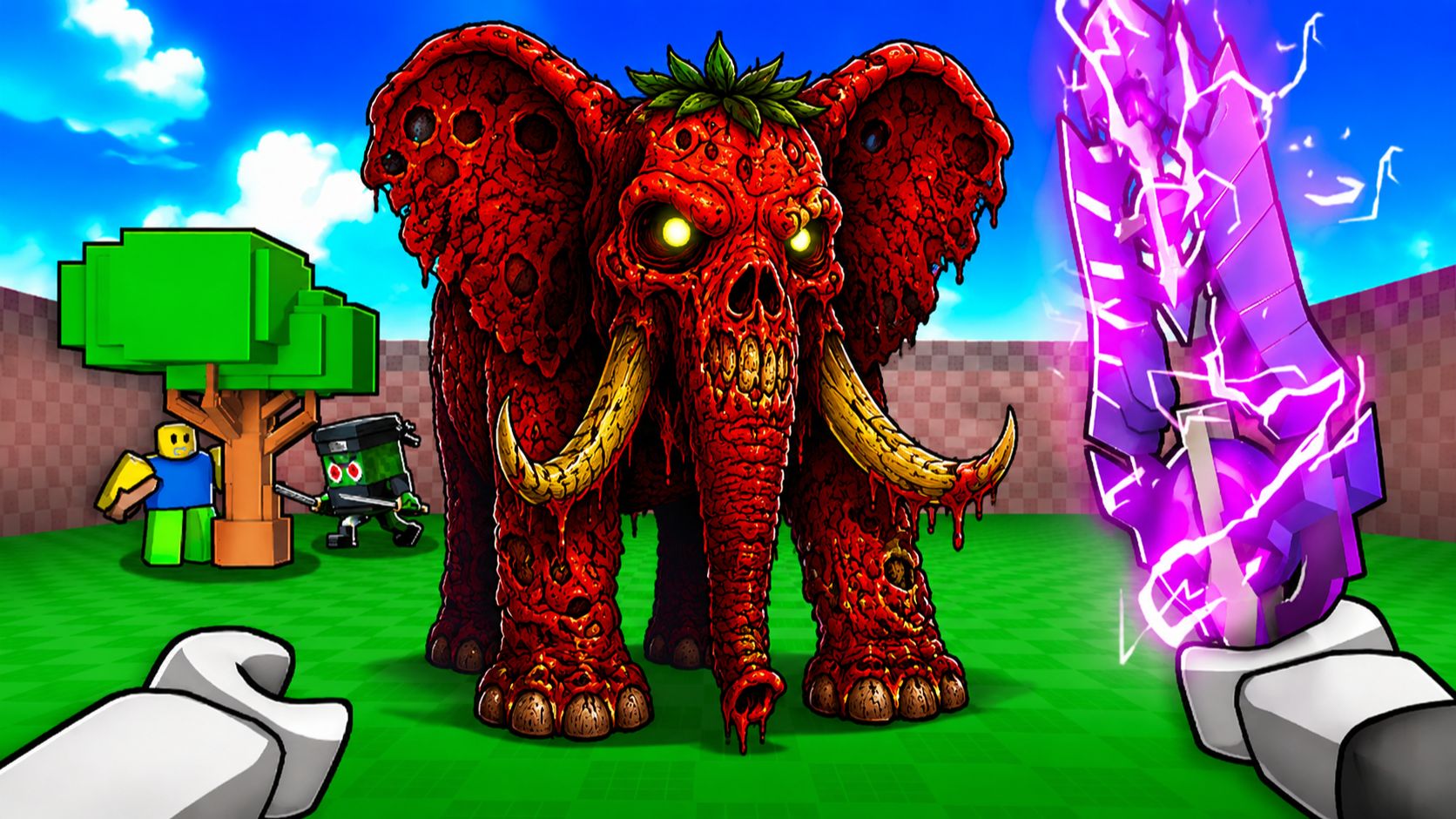 Я НАВАЛЯЛ ВСЕМ ЗОМБИ БРЕЙНРОТАМ от НУБСКИХ до OG в ROBLOX Slay Zombies for Lucky Blocks смотреть онлайн