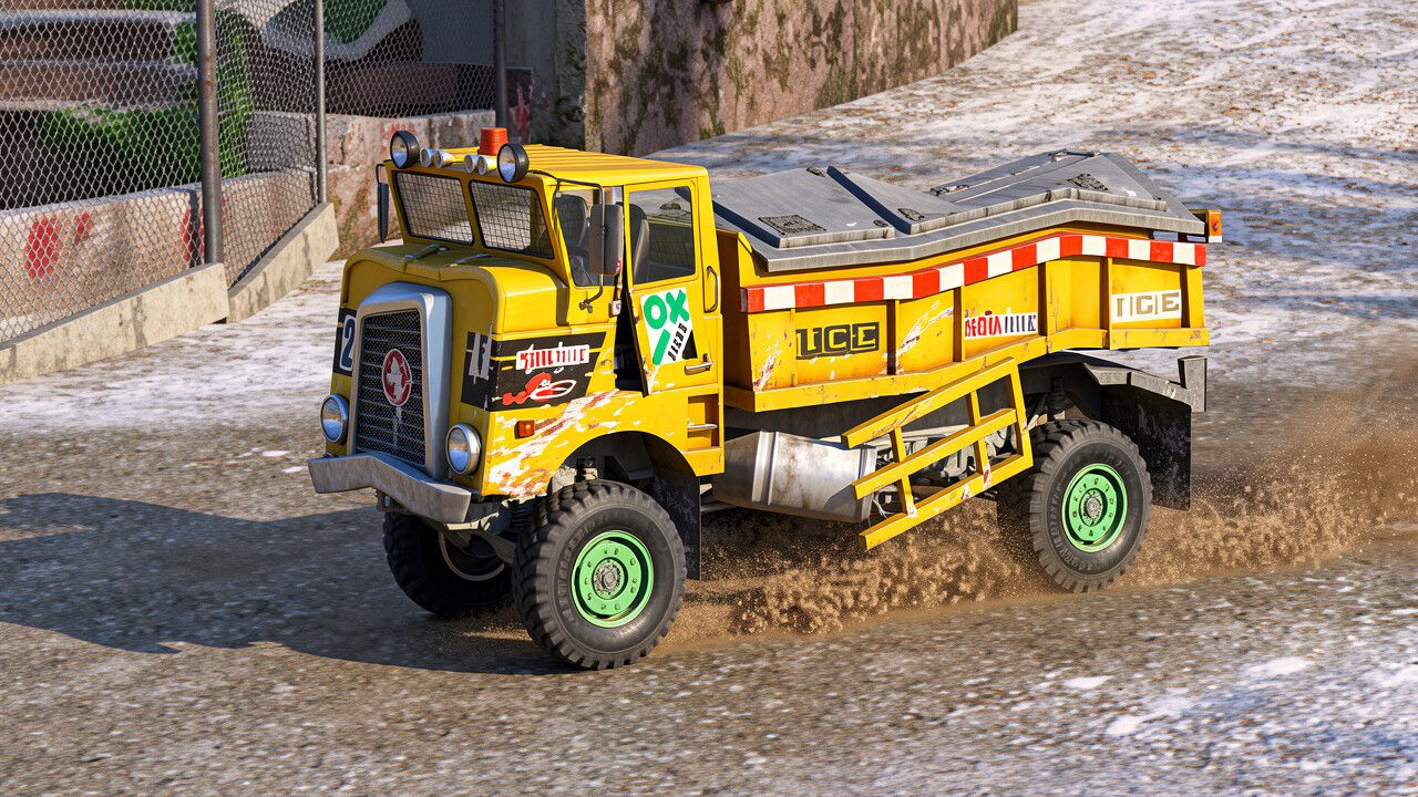 Гонки на грузовике. Перевороты Машины. MotorStorm Arctic Edge PS2