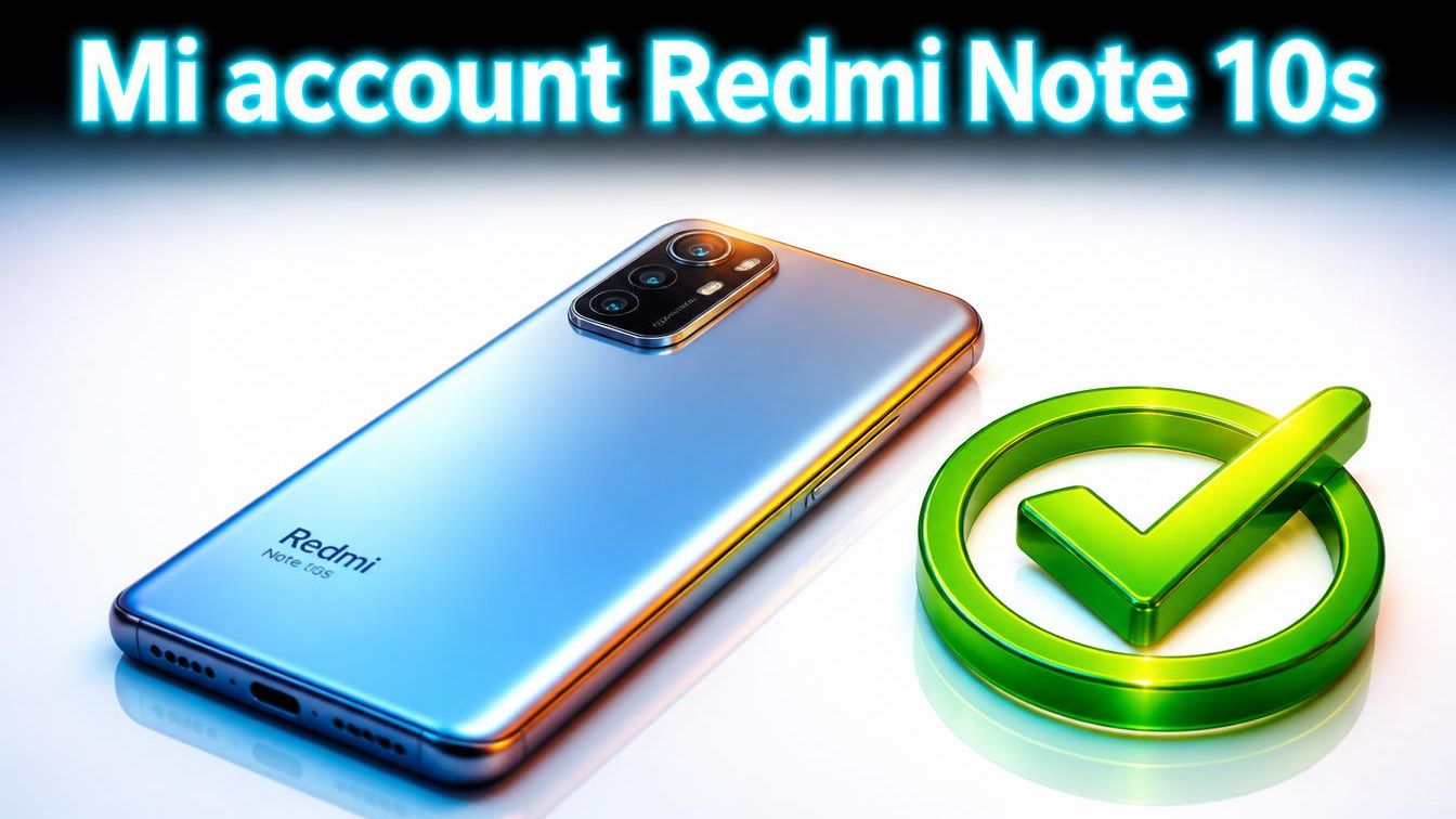 Mi account Redmi Note 10s✅