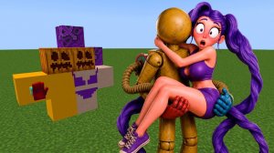 Poppy Playtime - Лили Ловербрейдс X ИГРОК 🪼 Аддон Мод в Minecraft PE!
