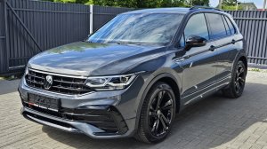 Black Style! VW Tiguan R-Line FWD 2022! 1.5 TSi 150 hp DSG7 DQ381. IQ.Light, камера, R19 Valencia!