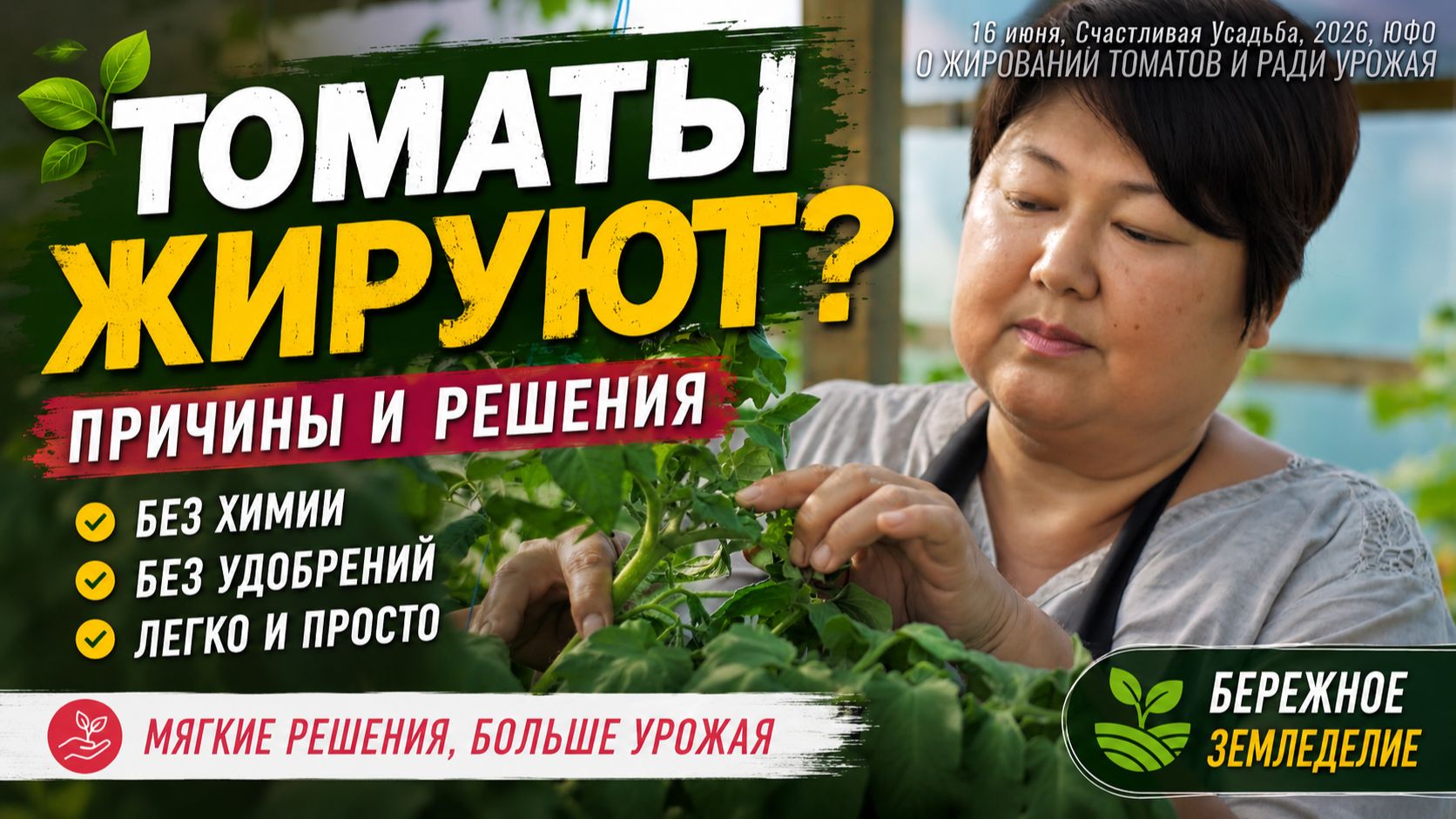 Жирование томатов - не проблема. Исправляем на 1-2-3. #сад #огород #дача #томаты