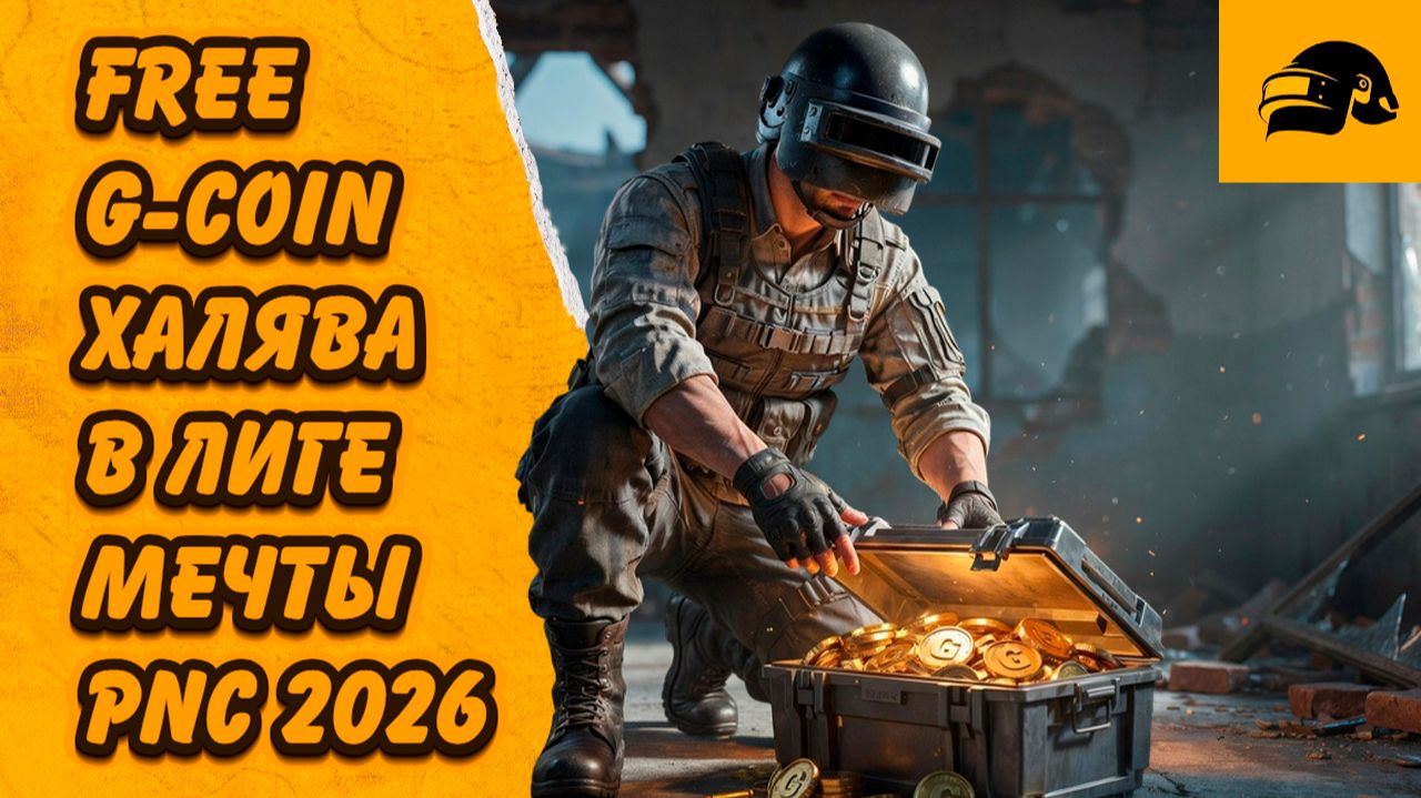 FREE G-COIN ХАЛЯВА В PUBG PNC 2026 ЛИГА МЕЧТЫ В PUBG: BATTLEGROUNDS смотреть онлайн