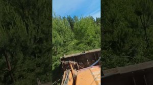 бьём не добьем 😁 уборка участка 🌲/вскипел трактор 🚜/жара #JCB #работа #экскаватор #ярославль