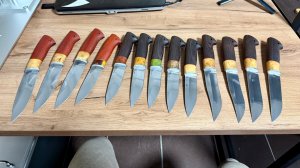 Ножи из стали AUS8 Рабочие и недорогие