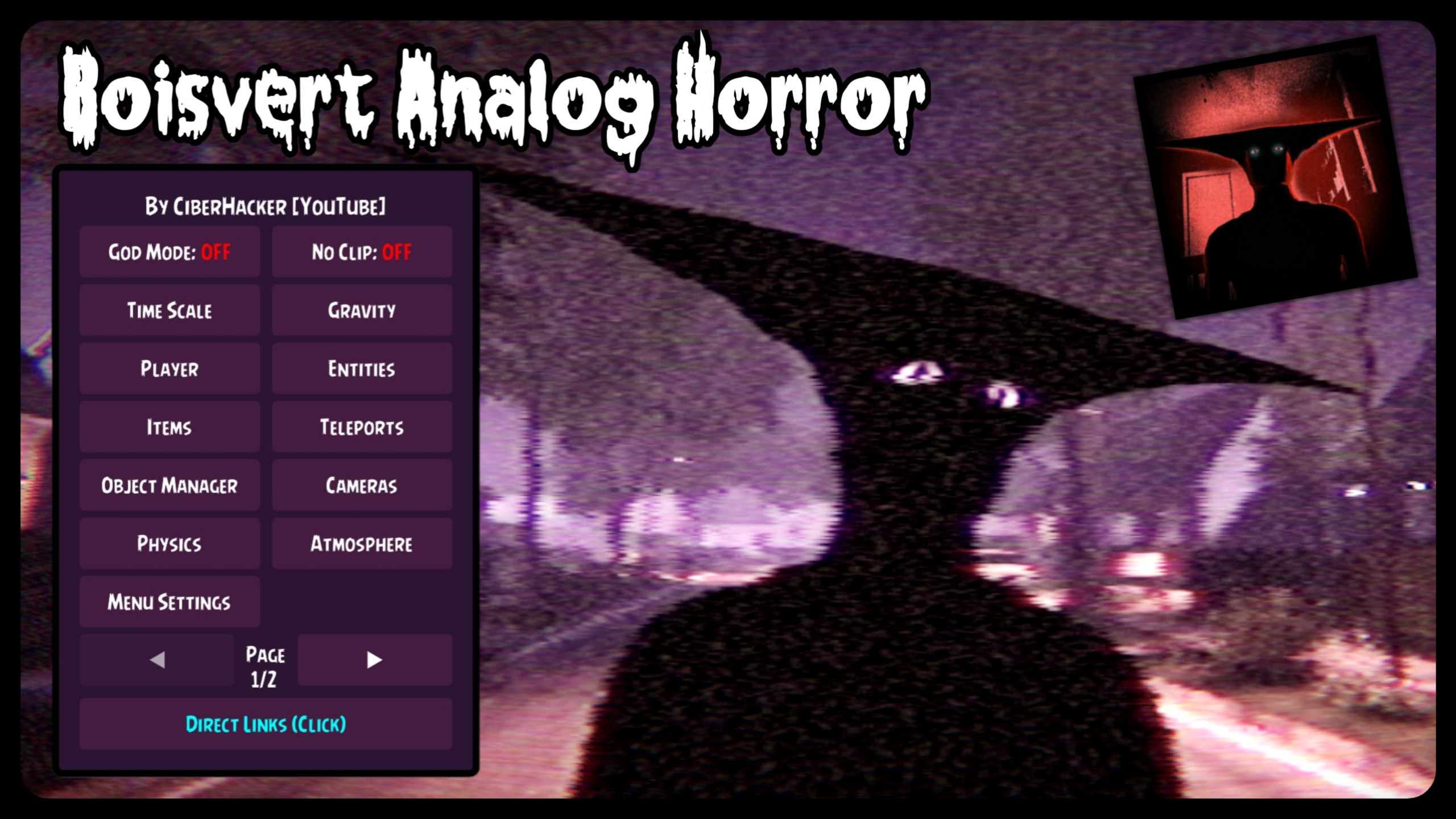 Boisvert Analog Horror - МОД МЕНЮ АПК смотреть онлайн