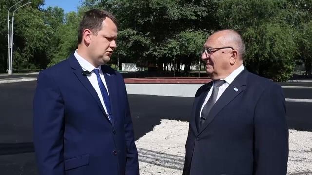 Благоустройство парка «Территории детства» планируется завершить до конца июля смотреть онлайн