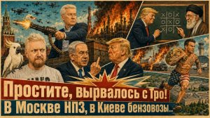 «Простите, вырвалось!» №443 | Про атаку на Москву и коварную ответку РФ, х*** по губам от Нетаньяхуя
