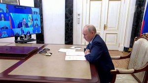 Владимир Путин провел совещание Совета безопасности России.
