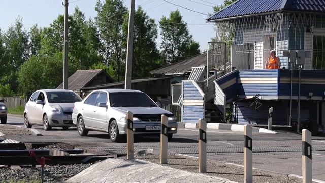 На Западном переезде водителям напомнили о правилах безопасности / Болотнинский район