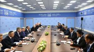 Владимир Путин беседа с Премьер-министром Лаоса Сонсаем Сипхандоном, Казань, 18 июня 2026 года