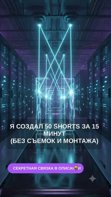 Как запустить контент-завод 50 вирусных Shorts за 15 минут без съемок смотреть онлайн
