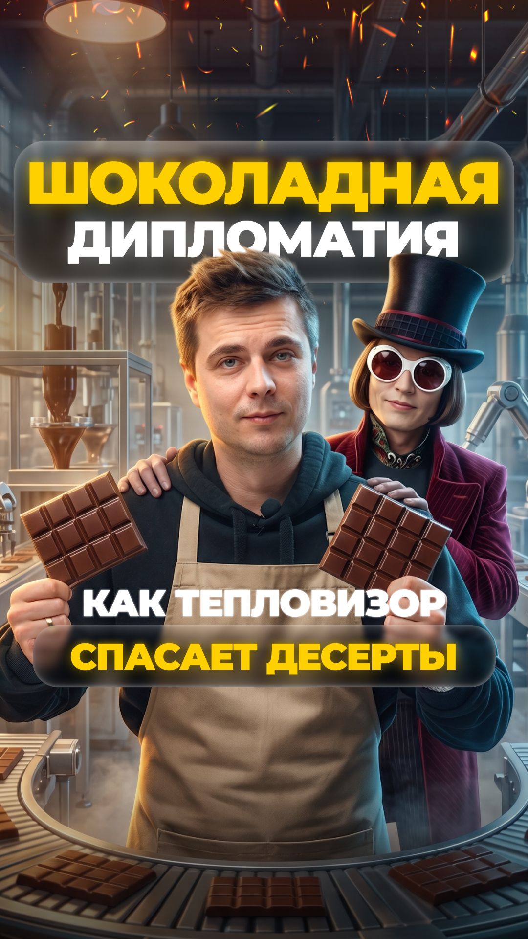 КАК ТЕПЛОВИЗОР СПАСАЕТ ДЕССЕРТЫ?