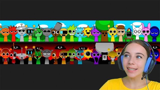 ВСЕ персонажи ВМЕСТЕ В SPRUNKI! (All Characters Together) смотреть онлайн