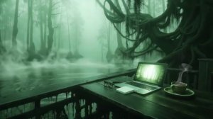 Deep Work Music ｜ Focus Music for Swampy Ambience & Productivity in Dark Forest Focus Flow