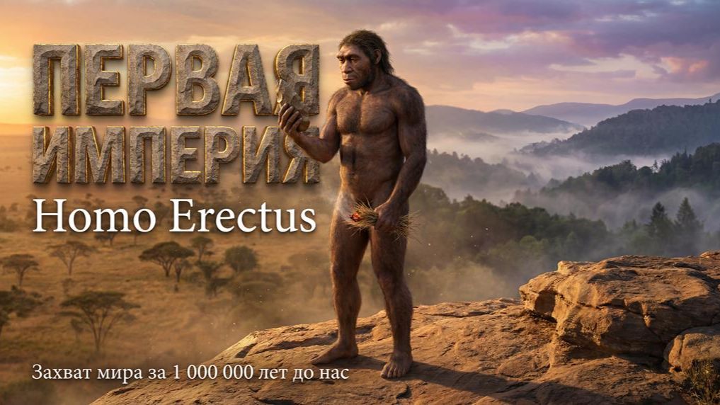 Эпизод 3. Первая империя человечества | Как Homo Erectus покорил планету за 1 млн лет до нас