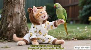 РЫЖИК ВСЁ ВРЕМЯ ЧУВСТВОВАЛ СЕБЯ НЕУКЛЮЖИМ И НЕУВЕРЕННЫМ...🐱✨