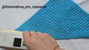 МК Косынка «Майя» мой опыт отпаривания