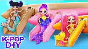 Huntrix стали русалками! 8 поделок в стиле K-Pop Охотниц на демонов — в самолёте!
