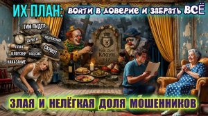 🤡 Цирк в Преисподней: Последний акт мошенников