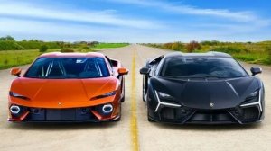 Первый в истории заезд Lamborghini Temerario vs Lamborghini Rewelto. (Смотреть без рекламы.)