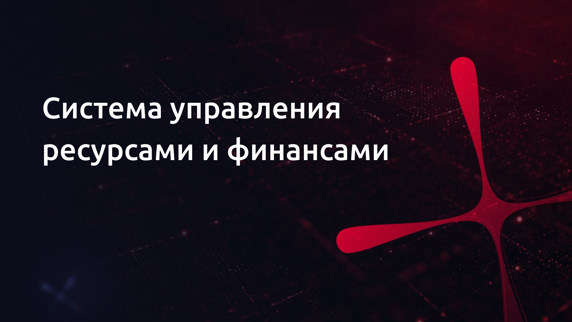 Система управления ресурсами и финансами смотреть онлайн