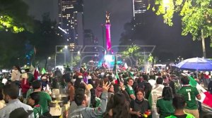 Болельщики на чемпионате мира по футболу в Мехико