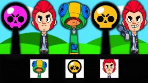 Инсайдербокс спрунки OC Все Леон (из Brawl Stars) с фазы 1 на фазу 2