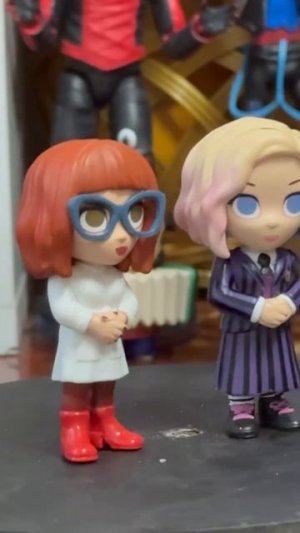 #shorts обзор коробочки Funko Mystery-Minis по сериалу Уэнздей часть 2 редкая фигурка😁🤣#wednesday