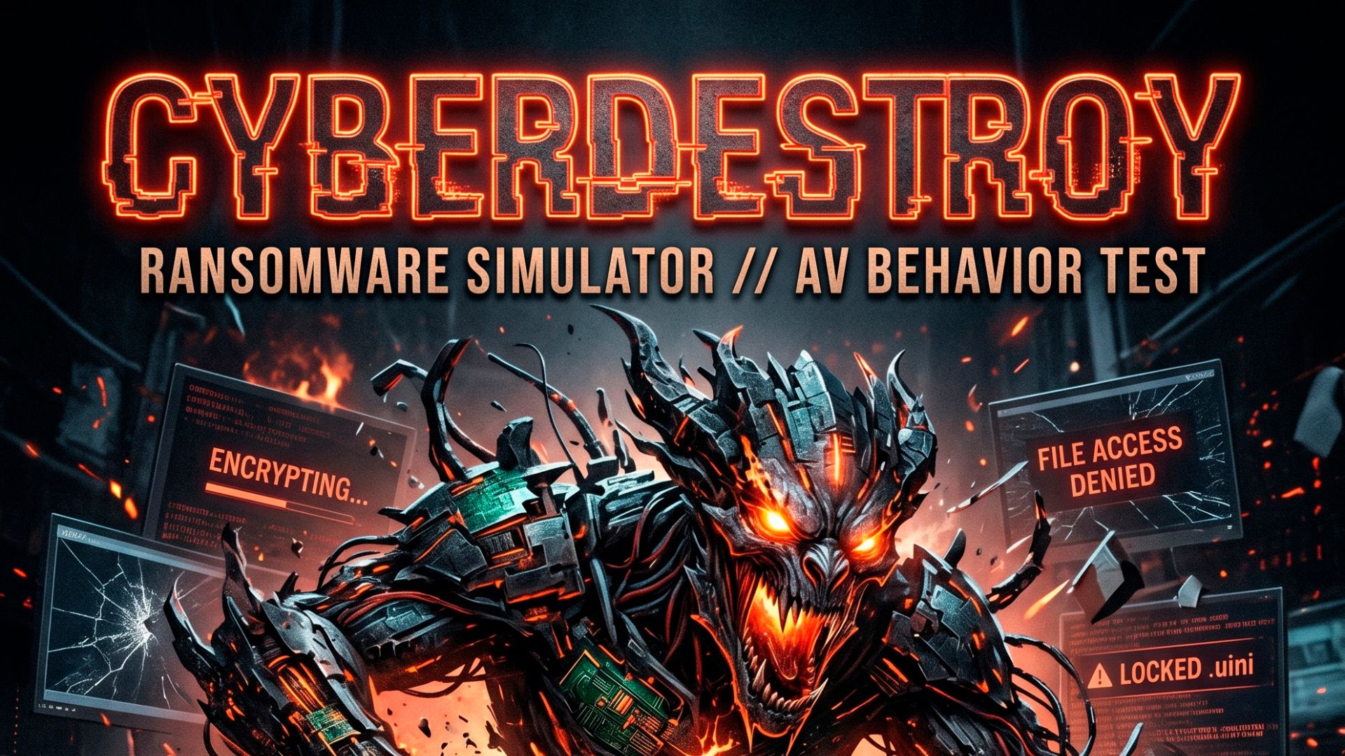 Как работают вирусы-вымогатели, разбор CyberDestroy. Убьет ли этот вирус твой ПК смотреть онлайн